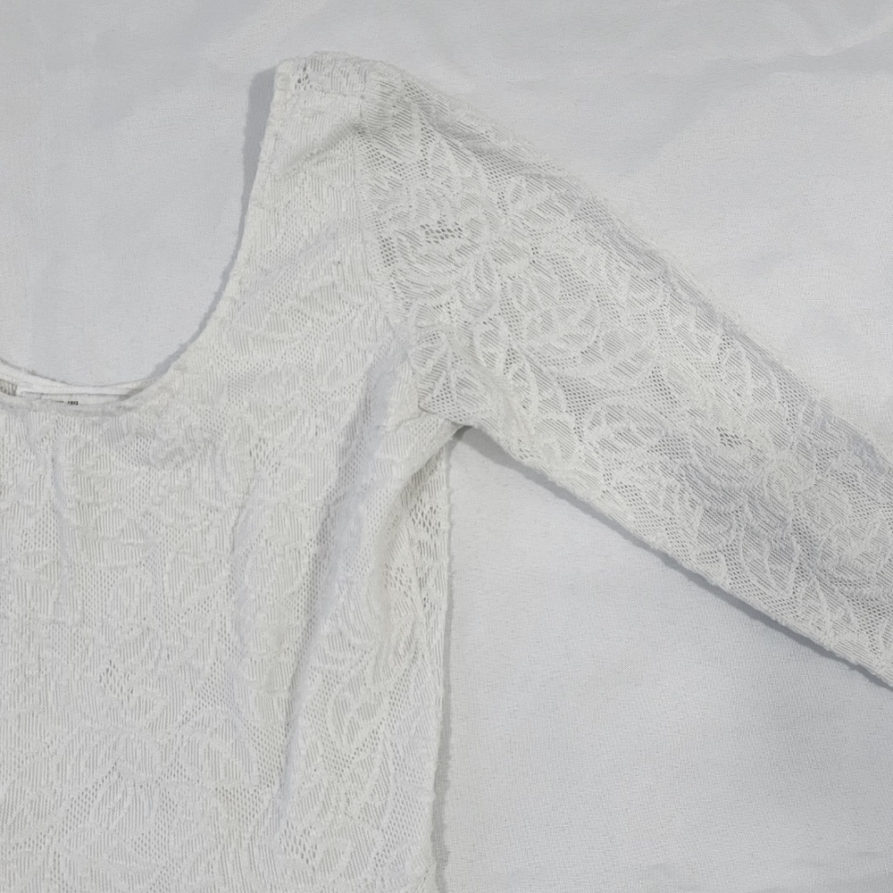 Abercrombie & Fitch Cream Lace Mini Dress - Picture 6 of 8